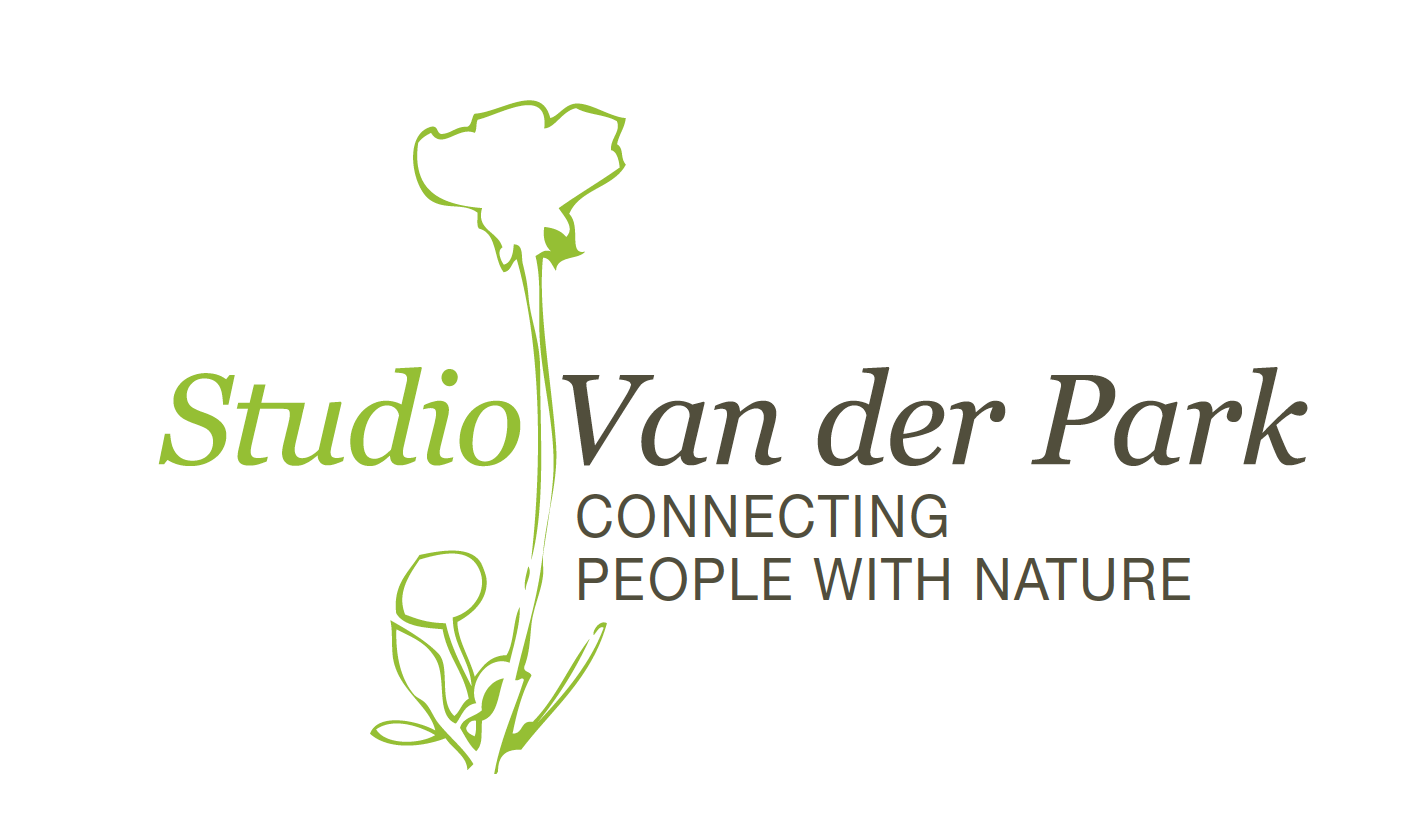 logo studio van der park verbinden mens en natuur connecting people with nature