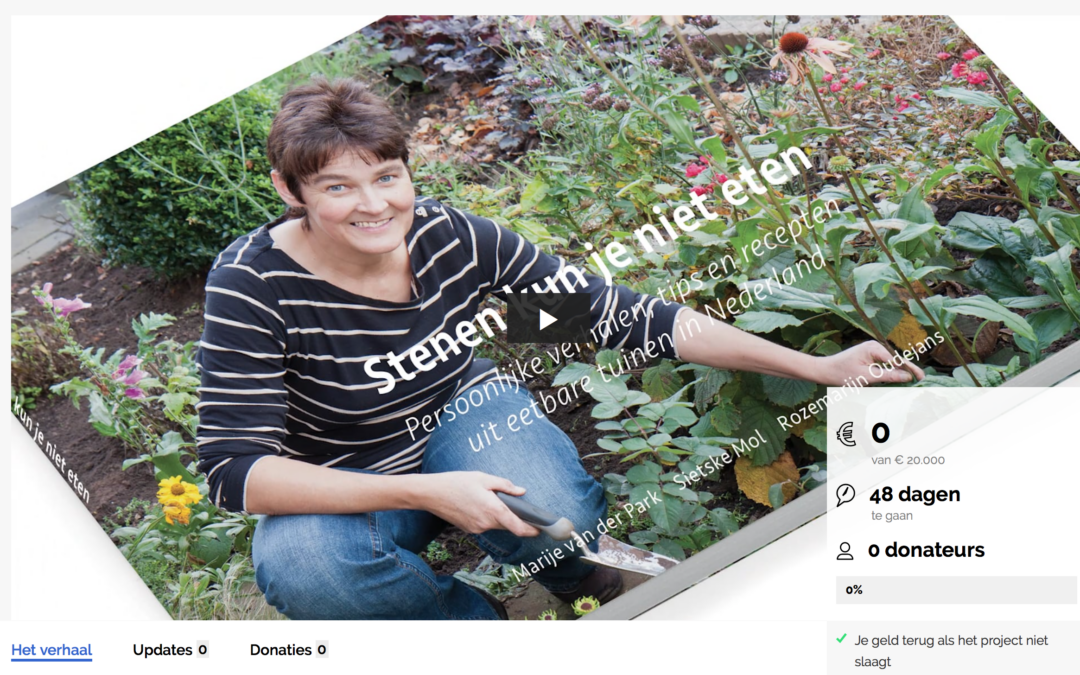 stenen kun je niet eten, boek